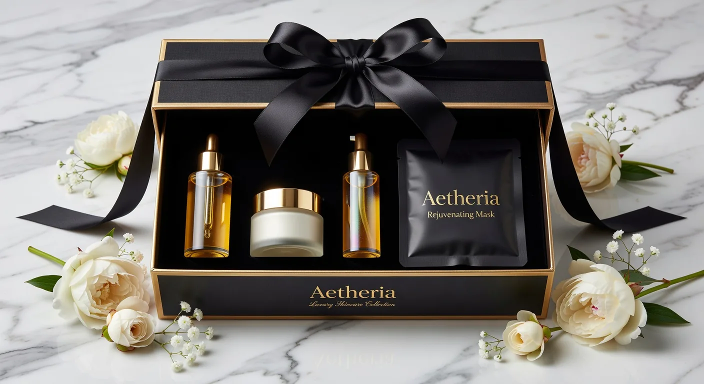 FrostedPeakDrift luxury gift presentation